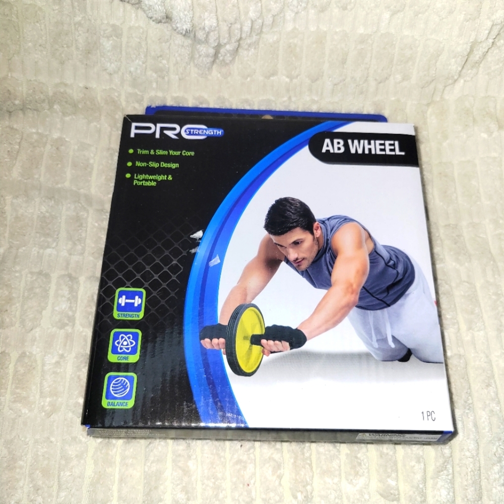 Pro Strength Ab Wheel  New